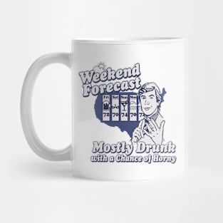 Weekend Forecast 2024 Mug